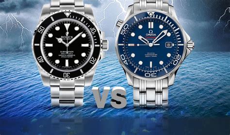 rolex submariner vs omega seamaster ceramic|rolex vs omega seamaster 300m.